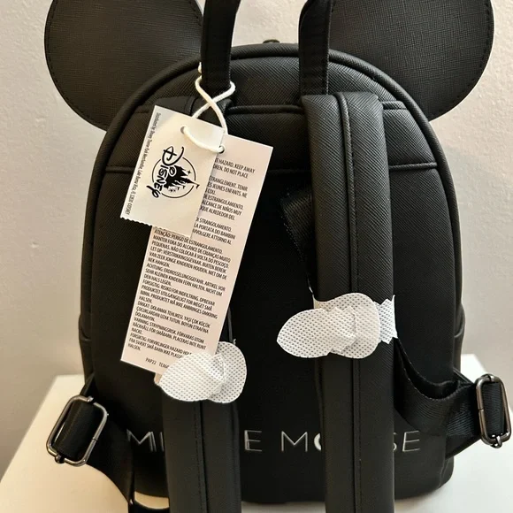 Disney Parks Minnie Mouse Loungefly mini backpack and wallet NWT - Picture 2 of 2